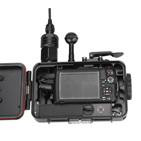 Weefine WFHTG6 Pro 防水壳 for Olympus TG-5/TG-6/TG-7 (内建真空测漏系统)