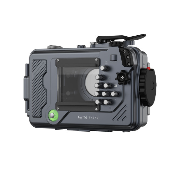 Weefine WFH-TG Pro2 防水壳 for Olympus TG-5/TG-6/TG-7 (内建真空测漏系统)