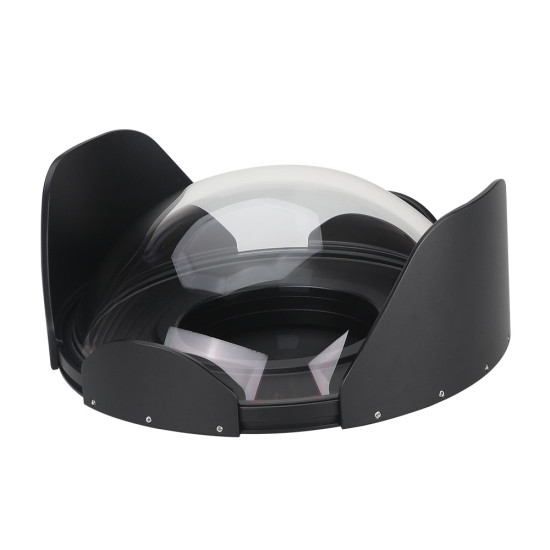 Weefine 230mm 光学玻璃球面镜头罩