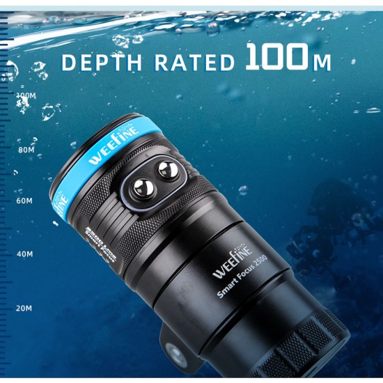 Weefine Smart Focus 2500 流明摄影灯 (散光/红色/UV光)