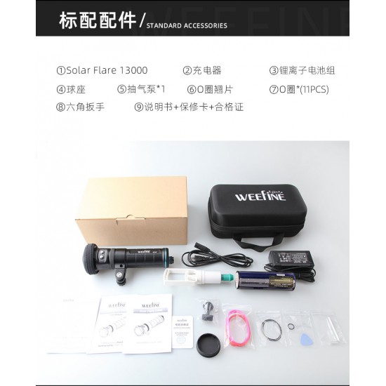 Weefine WF087 Solar Flare 13000 散光摄影灯 (高演色 5600K Ra90) Weefine WF087 Solar Flare 13000 散光摄影灯 (高演色 5600K Ra90)