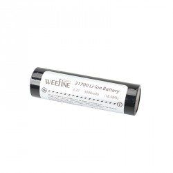 Weefine WF091 21700 锂电池 3.7V/5000mAh/18.5Whr for SZ1500/1200FR Weefine WF091 21700 锂电池 3.7V/5000mAh/18.5Whr for SZ1500/1200FR