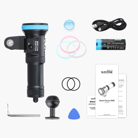Weefine WF103 Smart Focus 2600流明摄影灯
