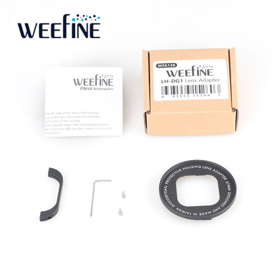 Weefine WFA136 Gopro 运动相机 转接座(M67)