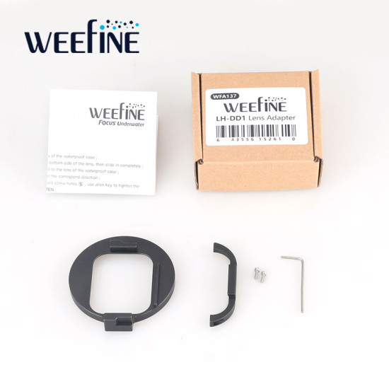 Weefine WFA137 DJI Action5运动相机 转接座(M67)