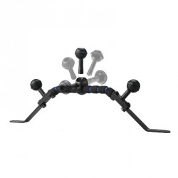 Weefine WFA93 TR-H1 防水壳提把 (可调整多球座) Weefine WFA93 TR-H1 防水壳提把 (可调整多球座)