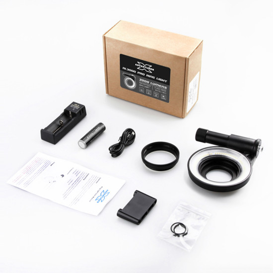 X-Adventurer RL3000 Pro 环形灯 3000 流明含闪灯模式 X-Adventurer RL3000 Pro 环形灯 3000 流明含闪灯模式
